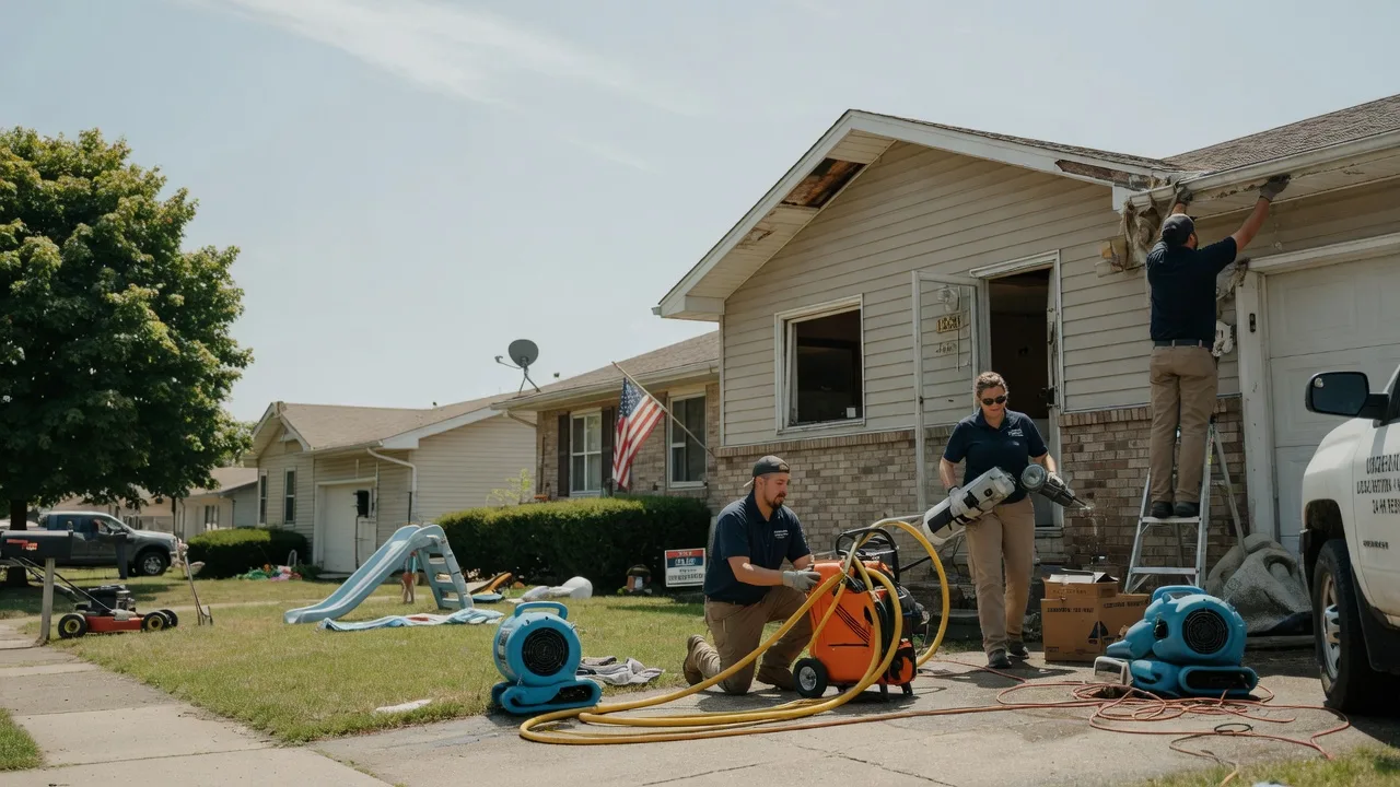 Water Damage Restoration in Bloomington, WI near me